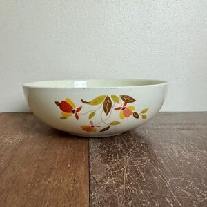 Hall's Superior Kitchenware Mary Dunbar Jewel Tea Autumn‎ Pattern Serving bowl